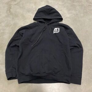 AG Copenhagen Major Black Hoodie Sweatshirt Mens Size Medium Graphic Print